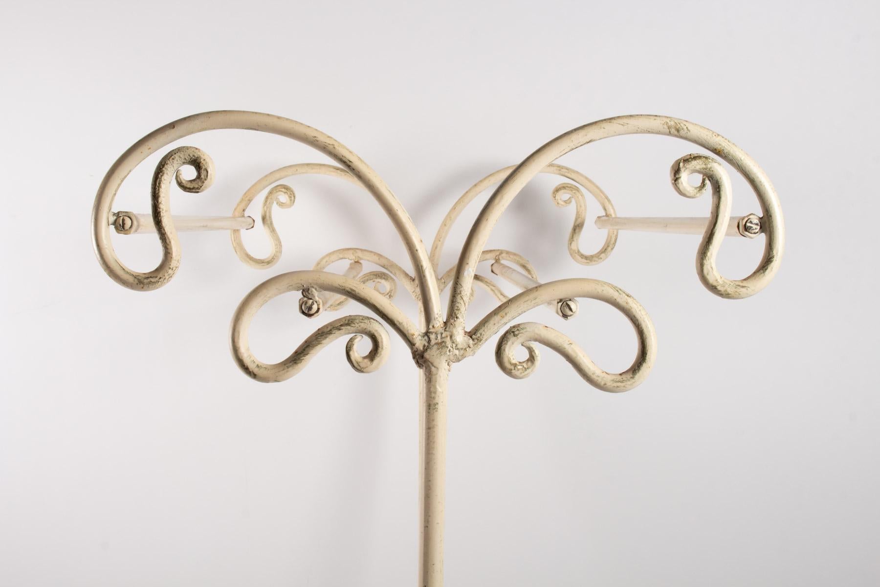 French Wrought Iron Towel Bar from the Beginning of the 20th Century Style, 1900-1920