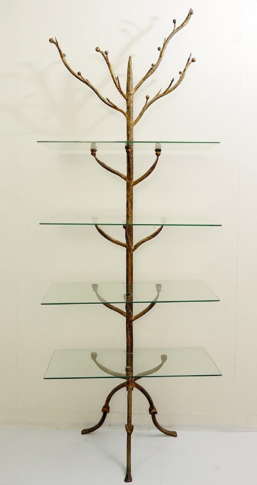 Wrought Iron Tree Shelf In Good Condition In Brussels, BE