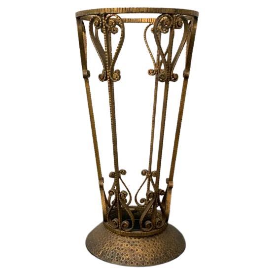 Wrought Iron Umbrella Stand, 1960s For Sale
