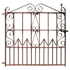 Wrought Iron Victorian Garden Gate