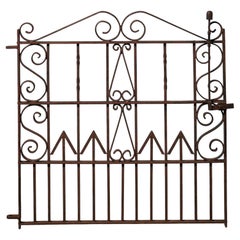 Wrought Iron Victorian Garden Gate