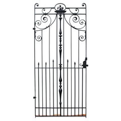 Wrought Iron Victorian Pedestrian Gate