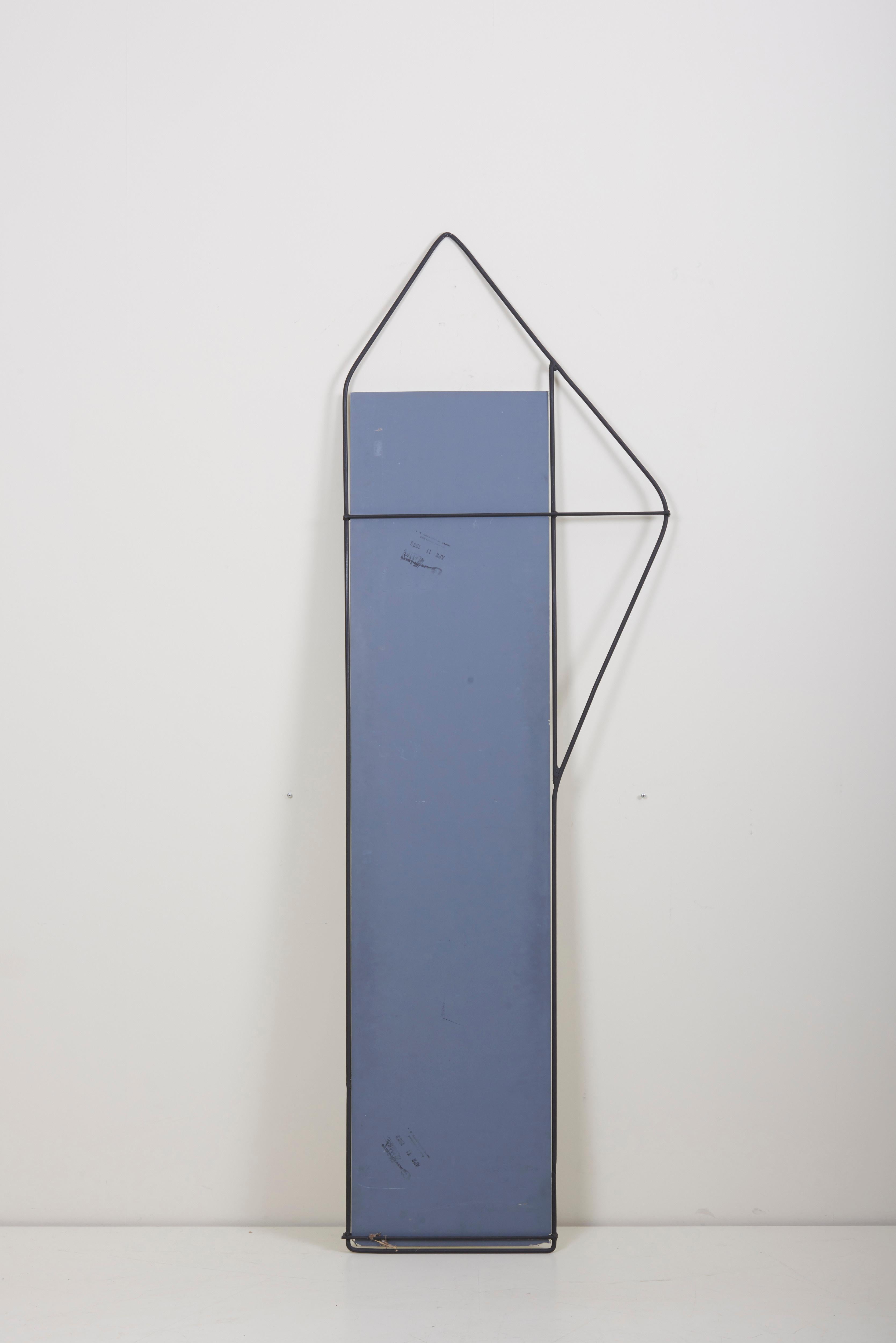 Wrought Iron Wall Mirror, US, 1960s 3