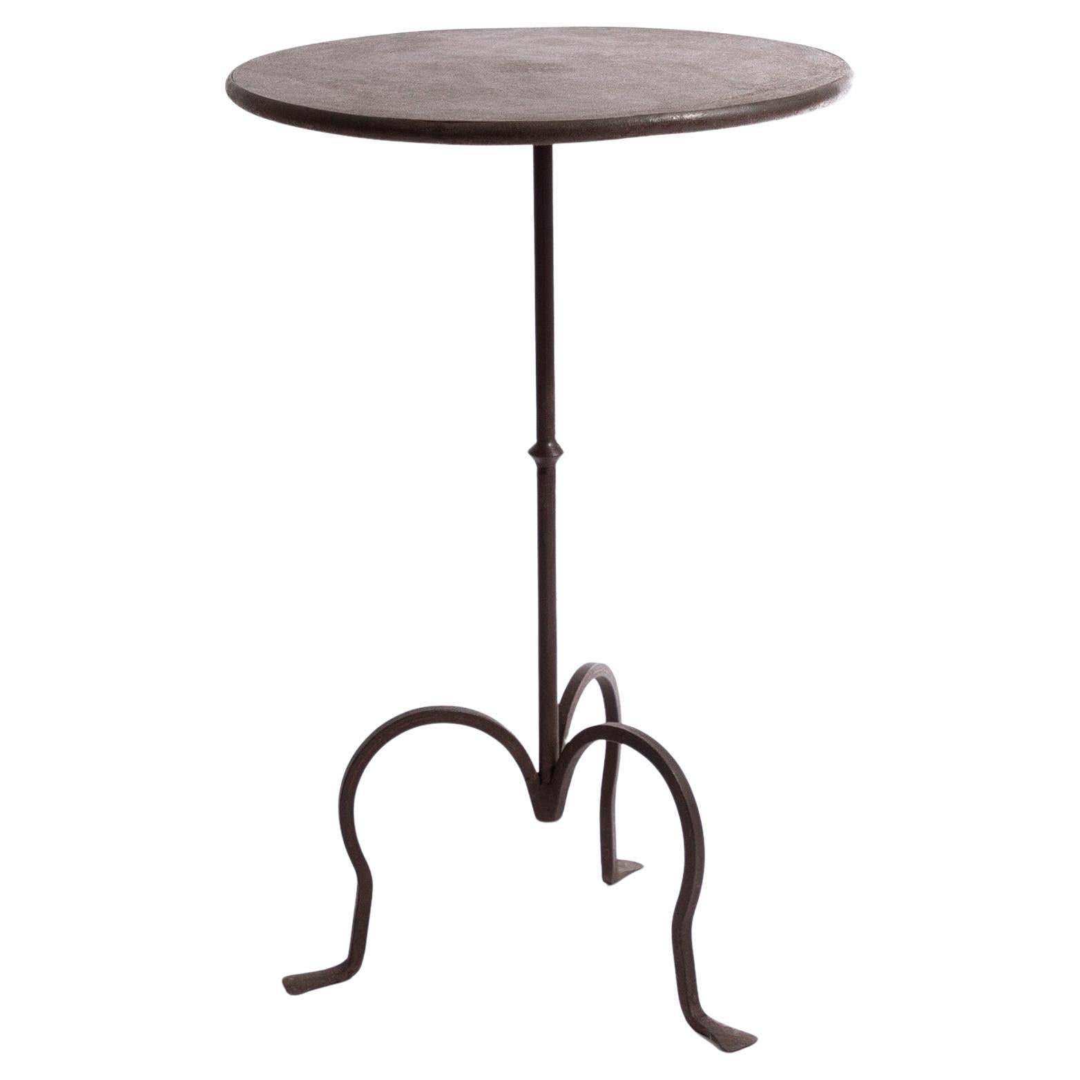 Wrought Iron Wine Table