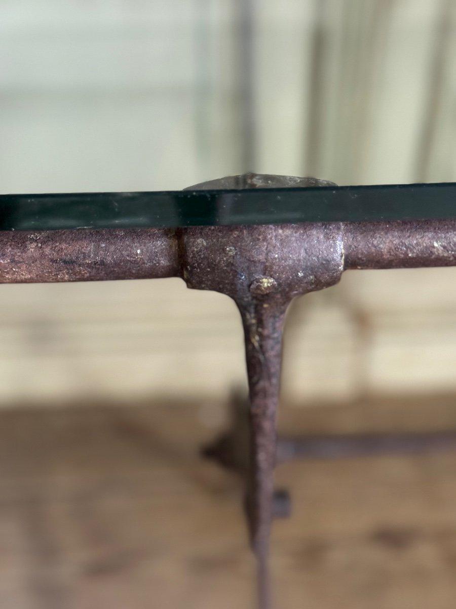 Schmiedeeisen Werkstatt Tisch CIRCA 1900 im Angebot 2