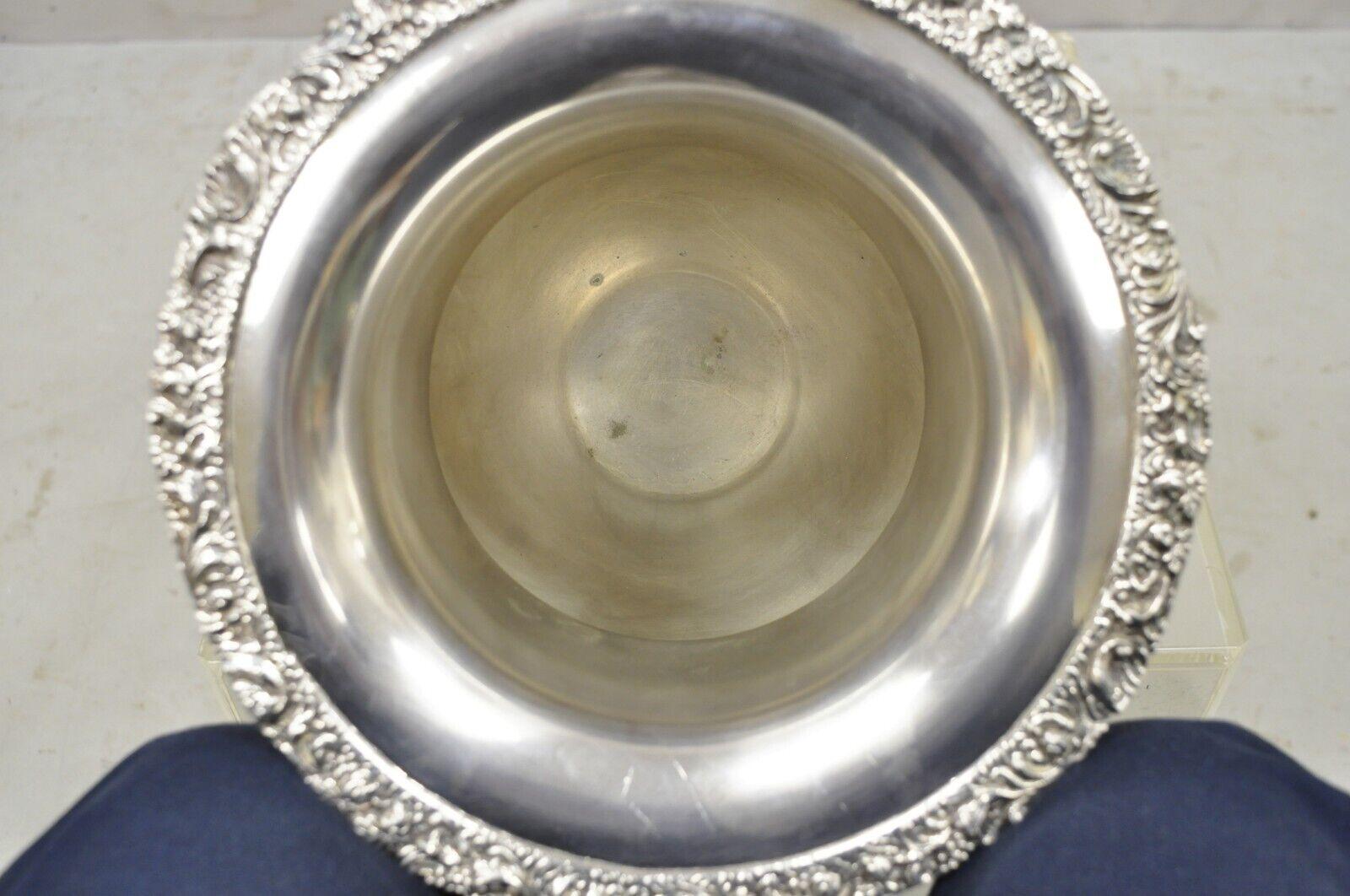 W&S Blackinton-Eiskübel, versilberter Trophäenbecher für Wein und Champagner (Viktorianisch) im Angebot