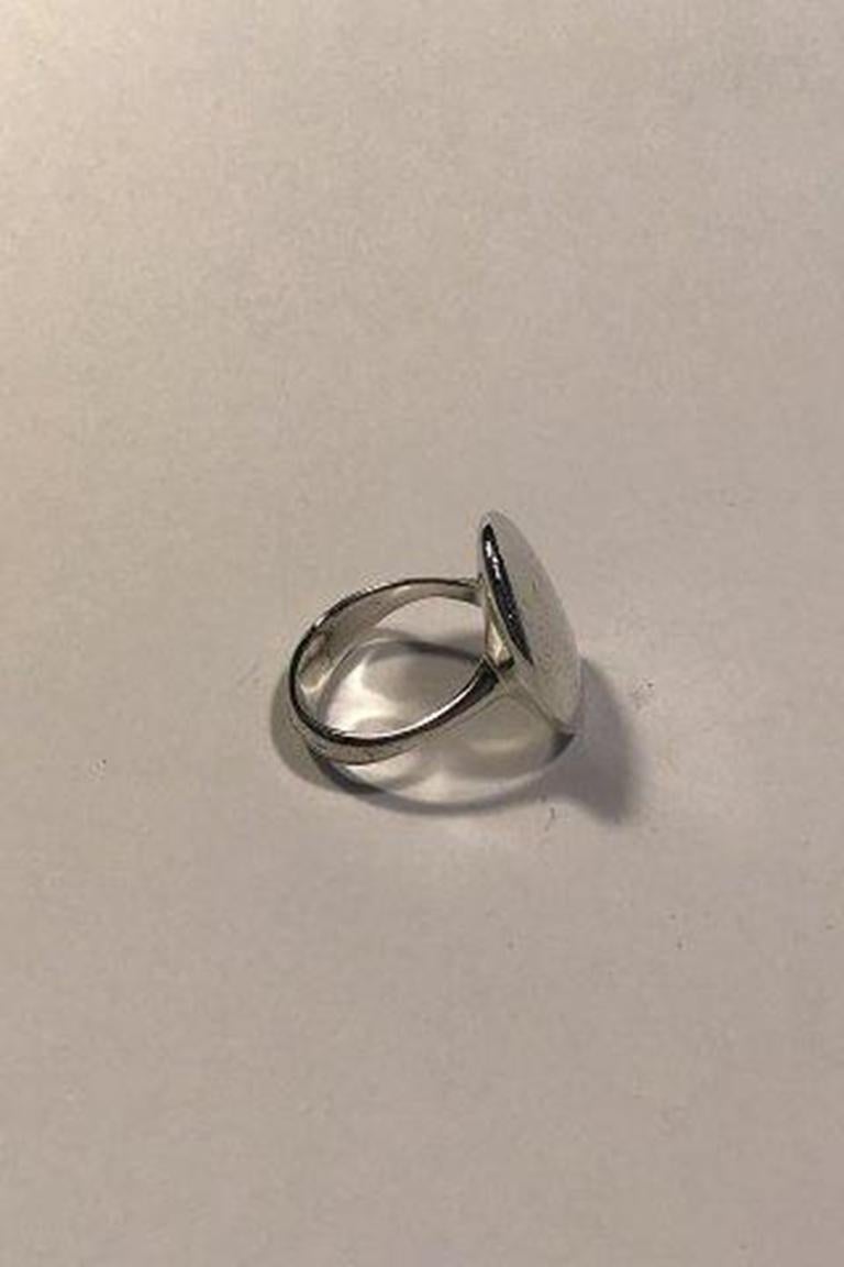 W&S Sørensen sterling silver ring.

Size 59/US 9 weight 18.4 gr/0.65 oz.
  