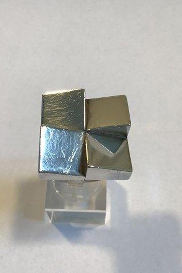W&S Sørensen Sterling Silber Ring.

Ringgröße 55(US 7 1/4) Gewicht 14.1 gr/0.50 oz.