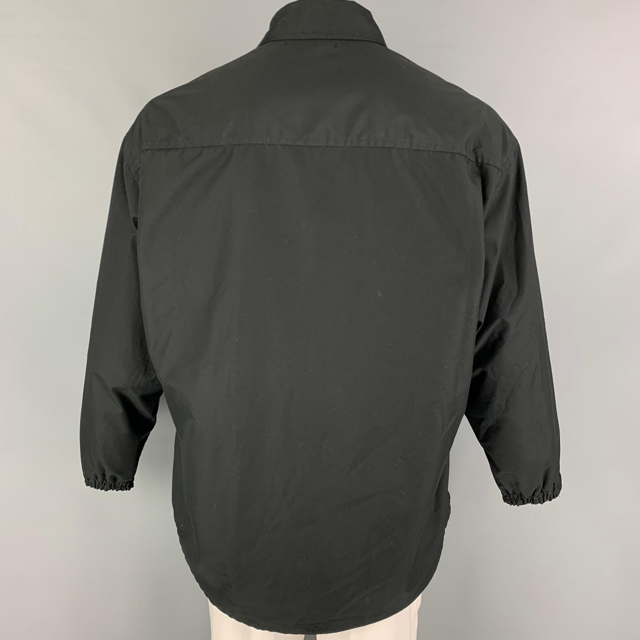WTAPS Size M Black Polyester Cotton Zip Jacket In Excellent Condition In San Francisco, CA