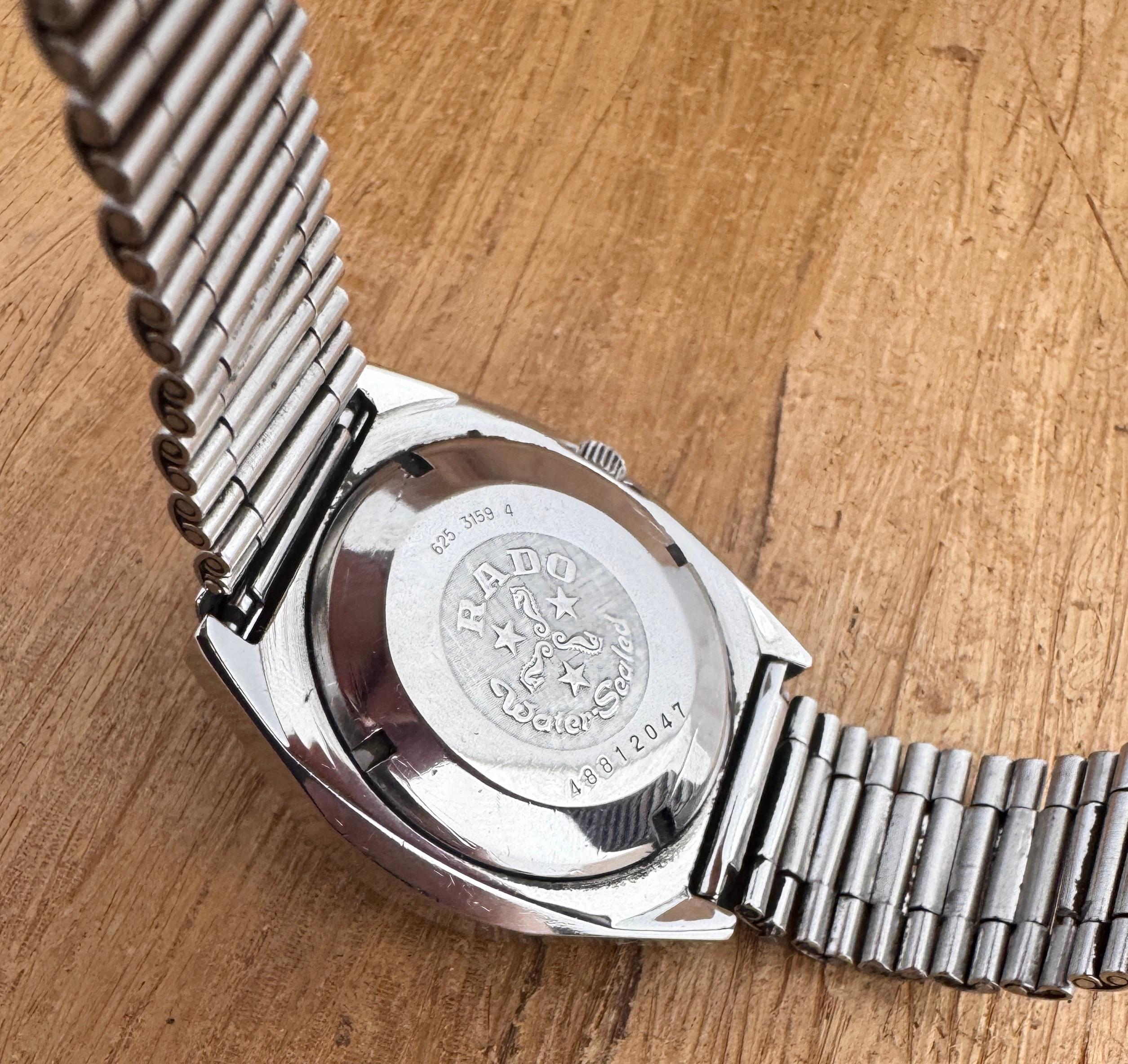 [WTS] Excellent Rado Conway Rare Dial Day- Date Stainless-steel Watch in vendita 8