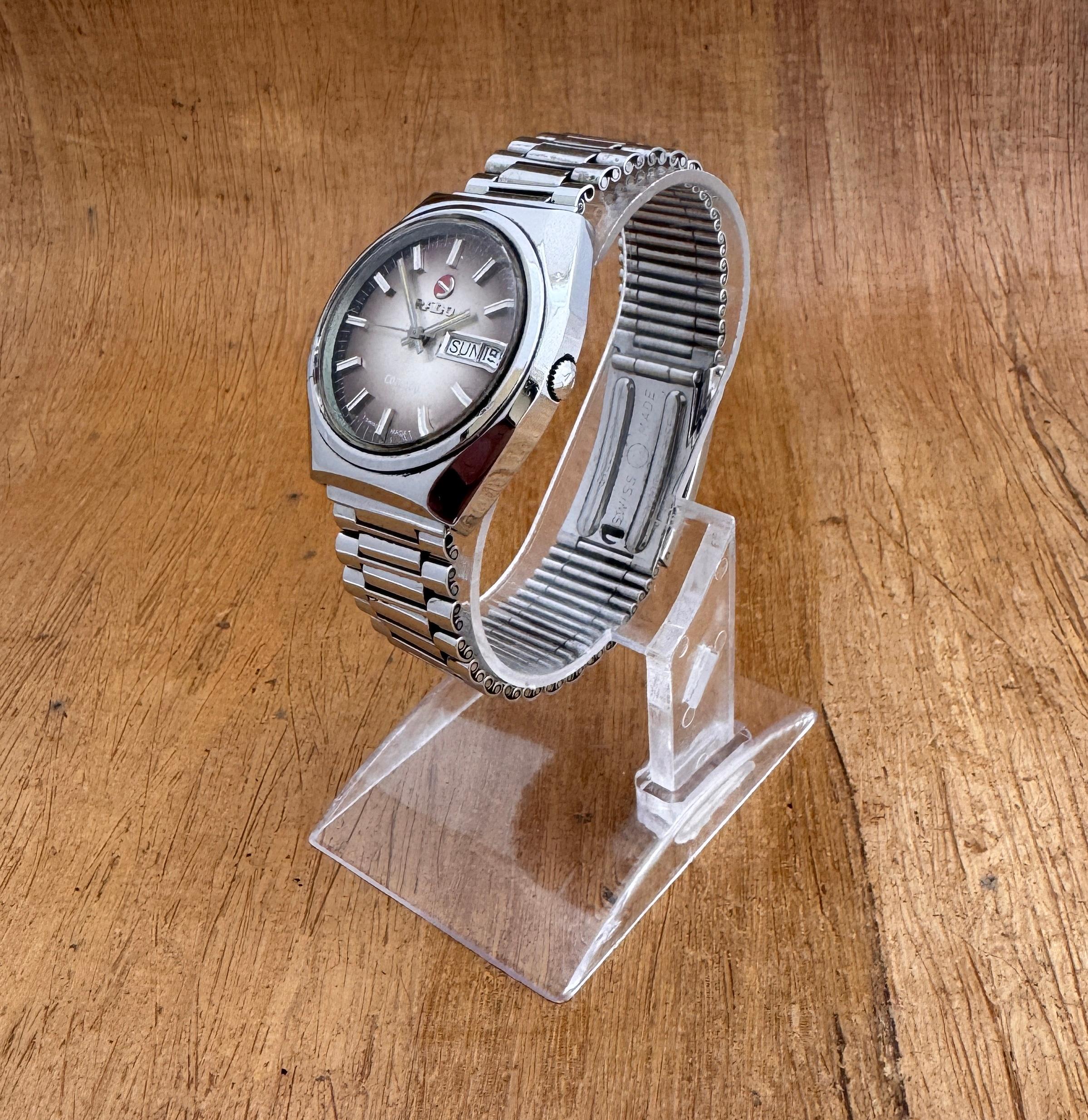 [WTS] Excellent Rado Conway Rare Dial Day- Date Stainless-steel Watch In condizioni buone in vendita a Toronto, CA