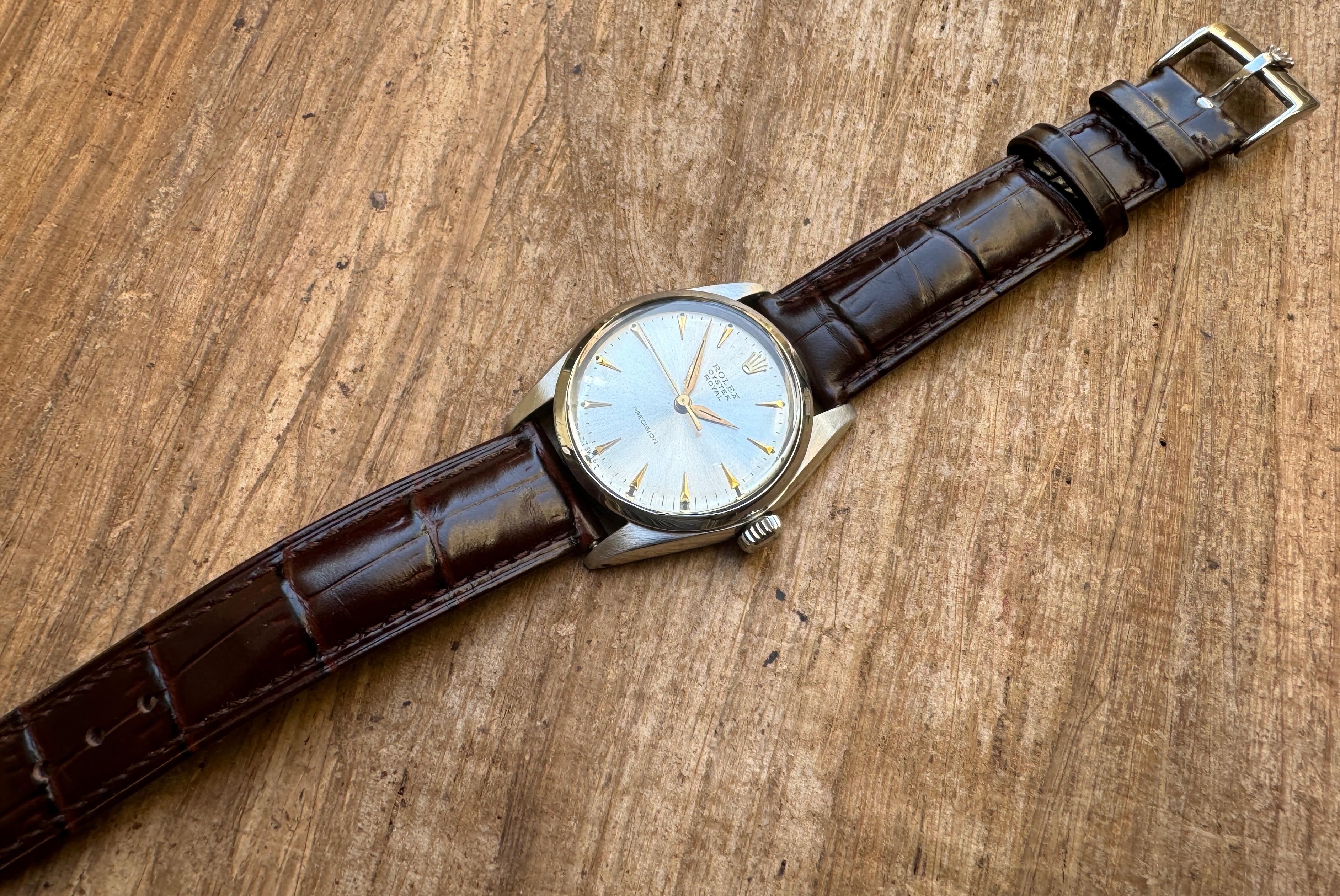 [WTS] Rolex Oyster Precision Royal Ref.6426 Intact Rare Dial Men's Watch in vendita 11