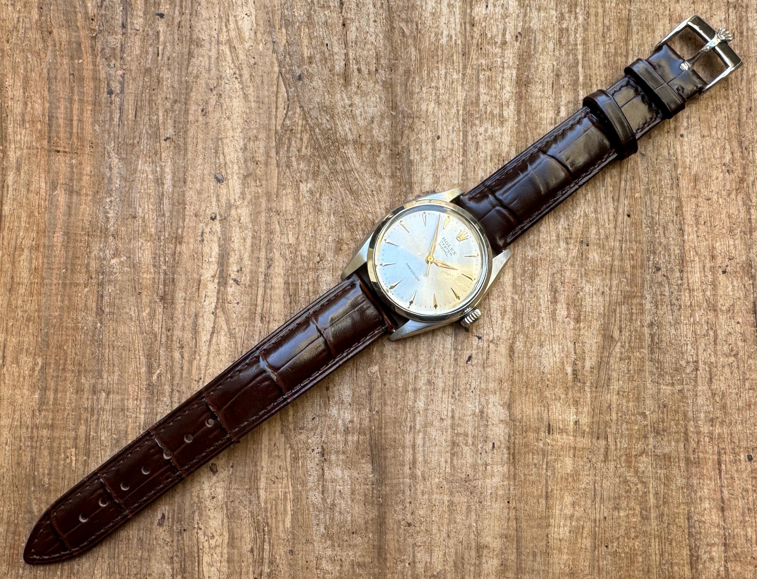 [WTS] Rolex Oyster Precision Royal Ref.6426 Intact Rare Dial Men's Watch in vendita 12