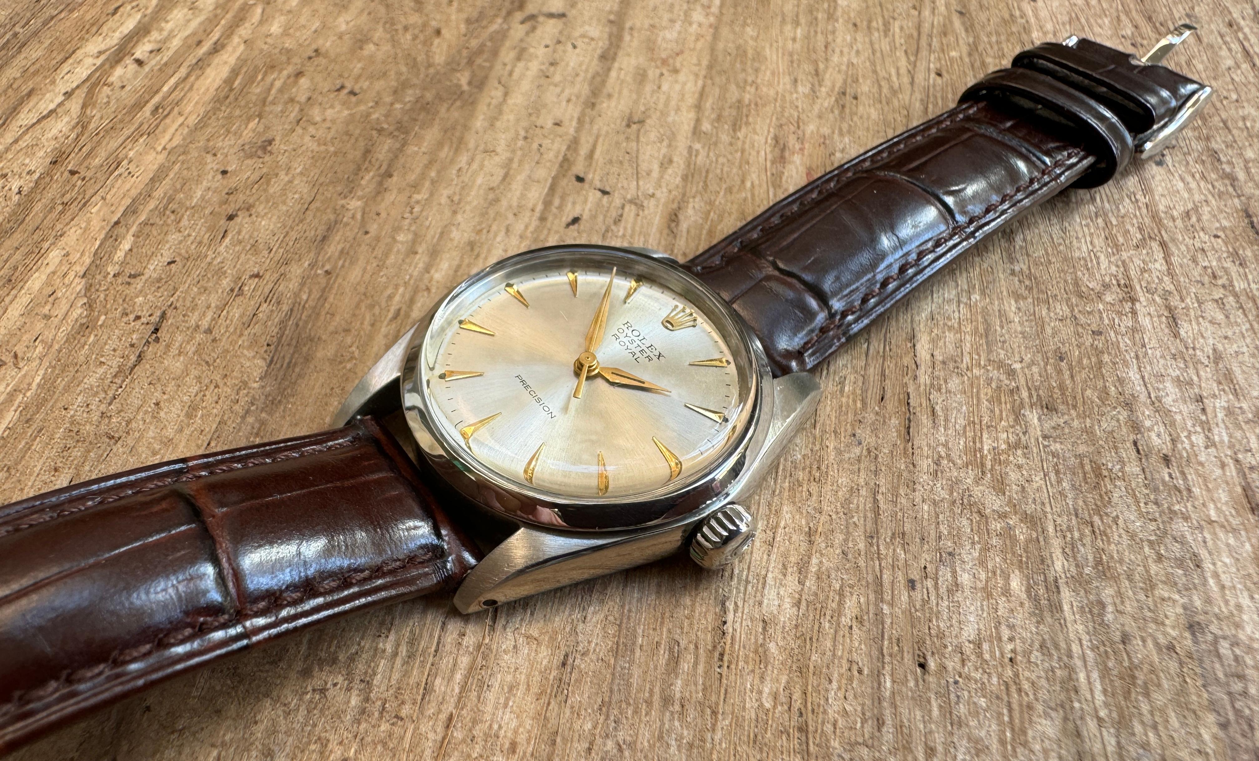 [WTS] Rolex Oyster Precision Royal Ref.6426 Intact Rare Dial Men's Watch in vendita 2