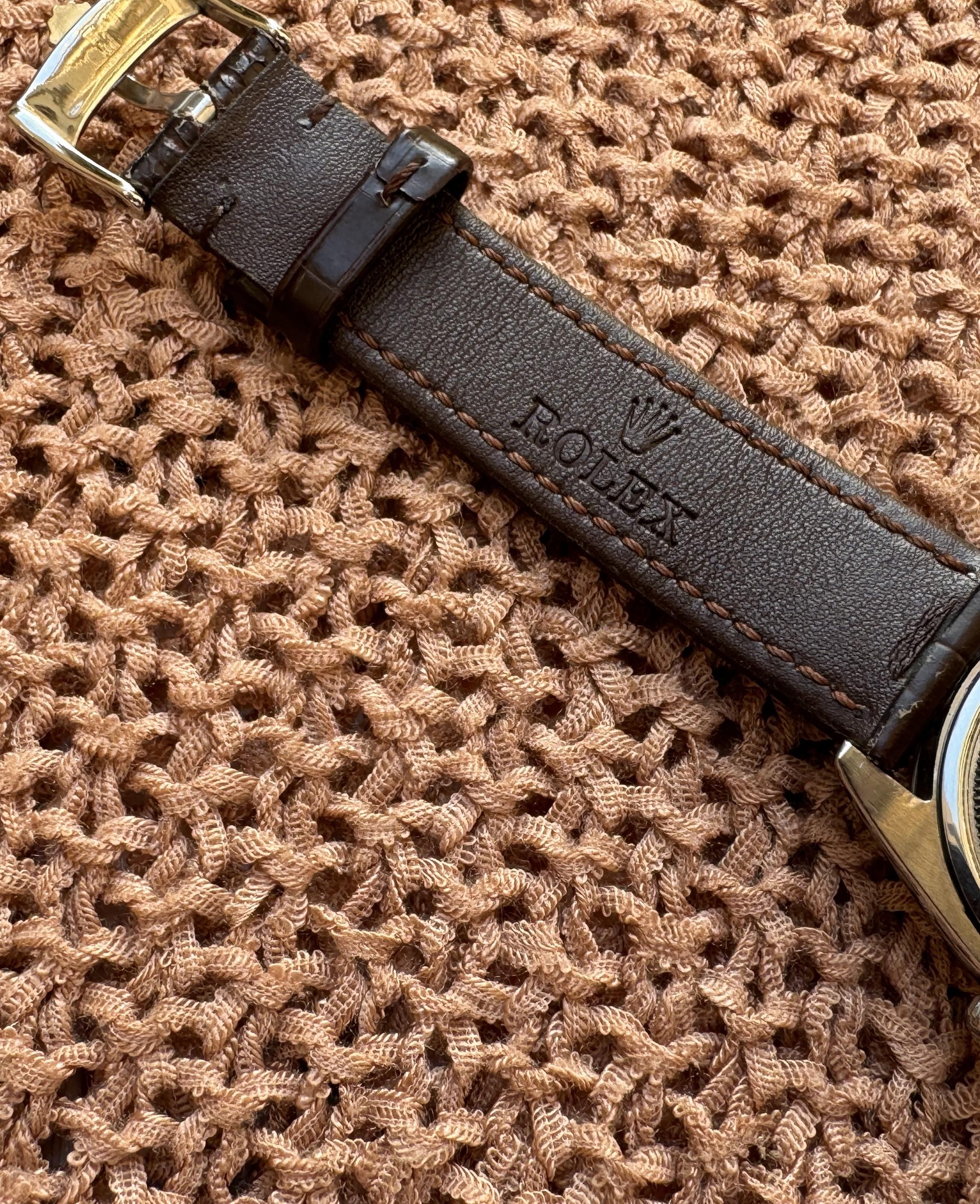 [WTS] Rolex Oyster Precision Royal Ref.6426 Intact Rare Dial Men's Watch in vendita 4