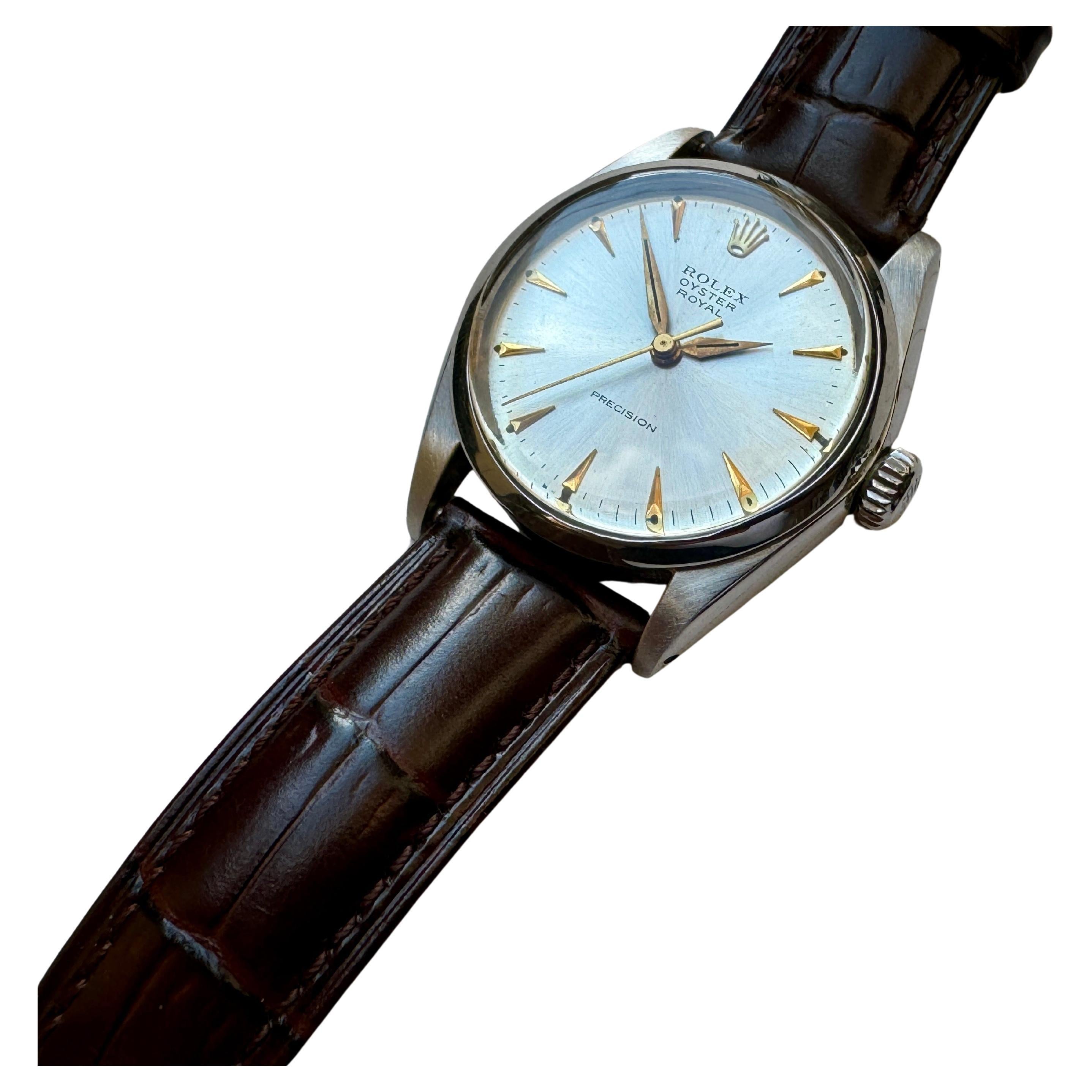[WTS] Rolex Oyster Precision Royal Ref.6426 Intact Rare Dial Men's Watch