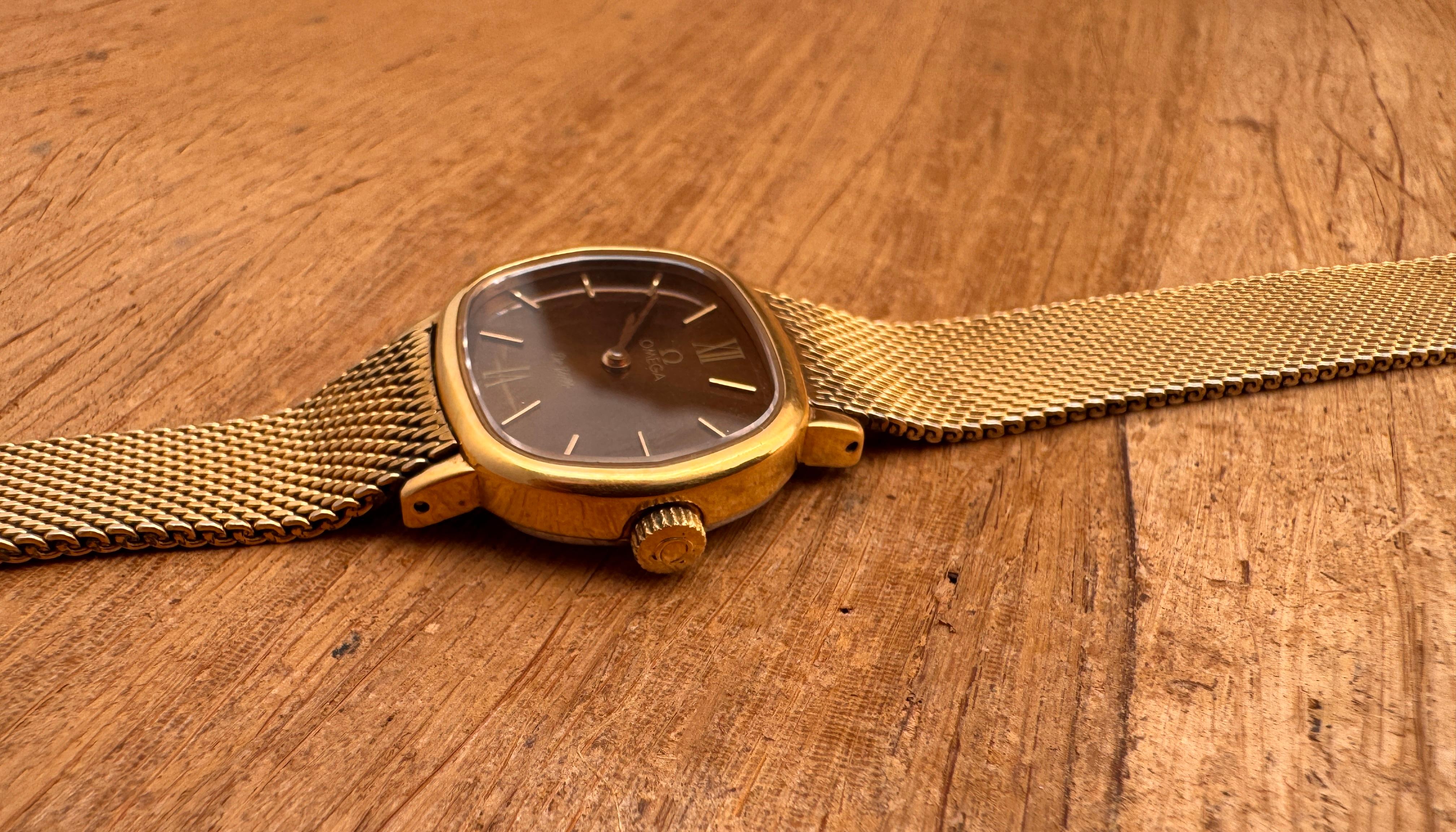 Women's [WTS] Vintage Omega De Ville Gold Plated Ladies Watch For Sale