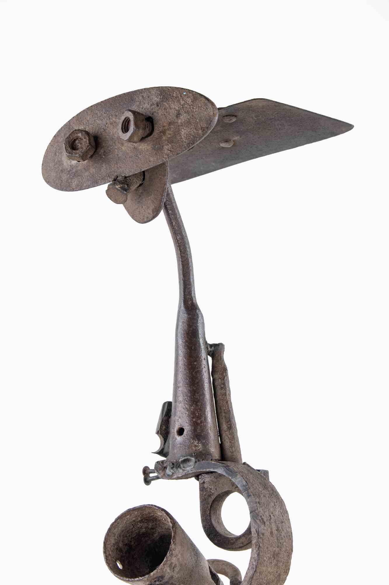 Composition abstraite - Sculpture de Wu De-Chun - 1990 en vente 3