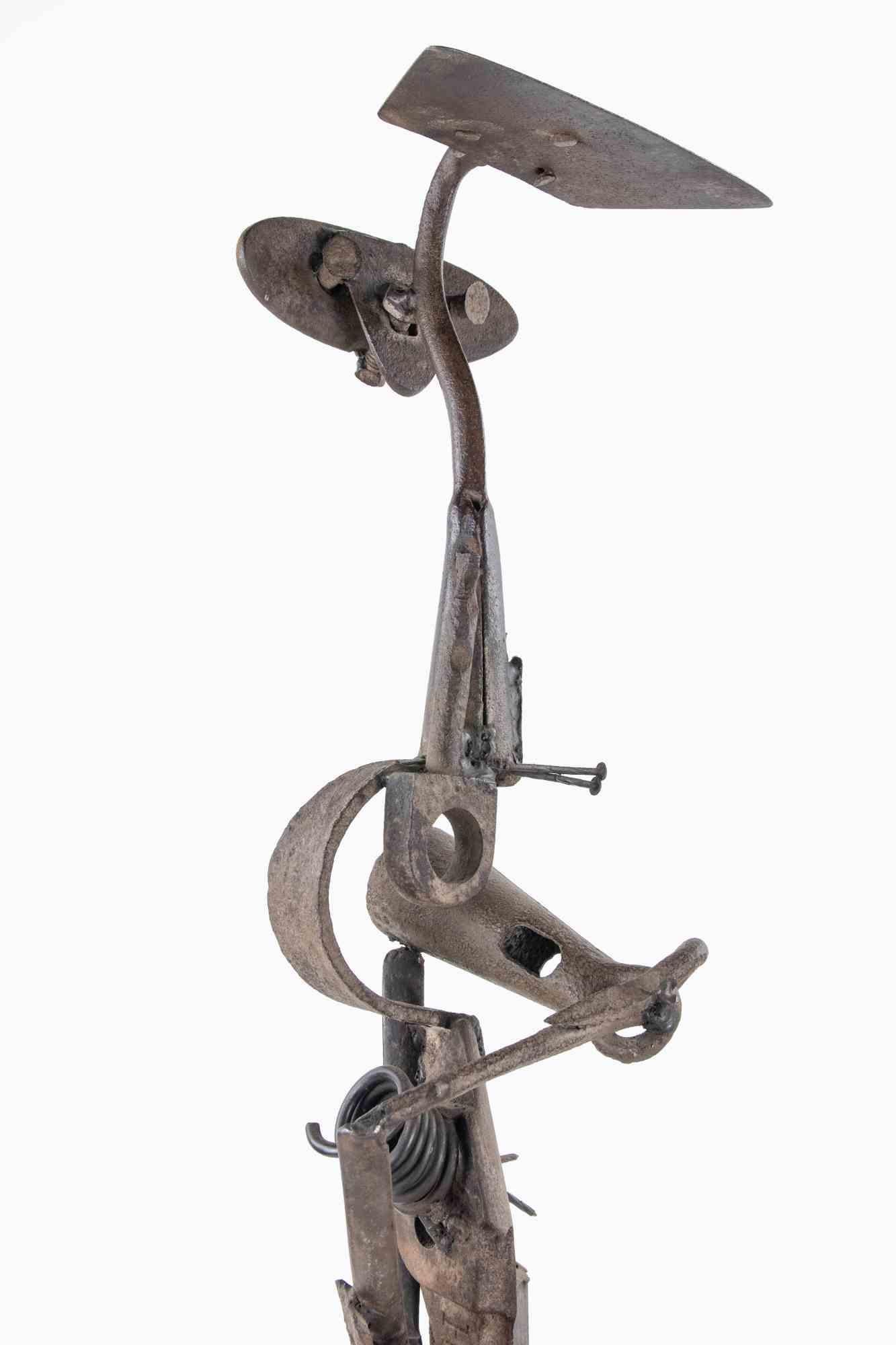 Composition abstraite - Sculpture de Wu De-Chun - 1990 en vente 4