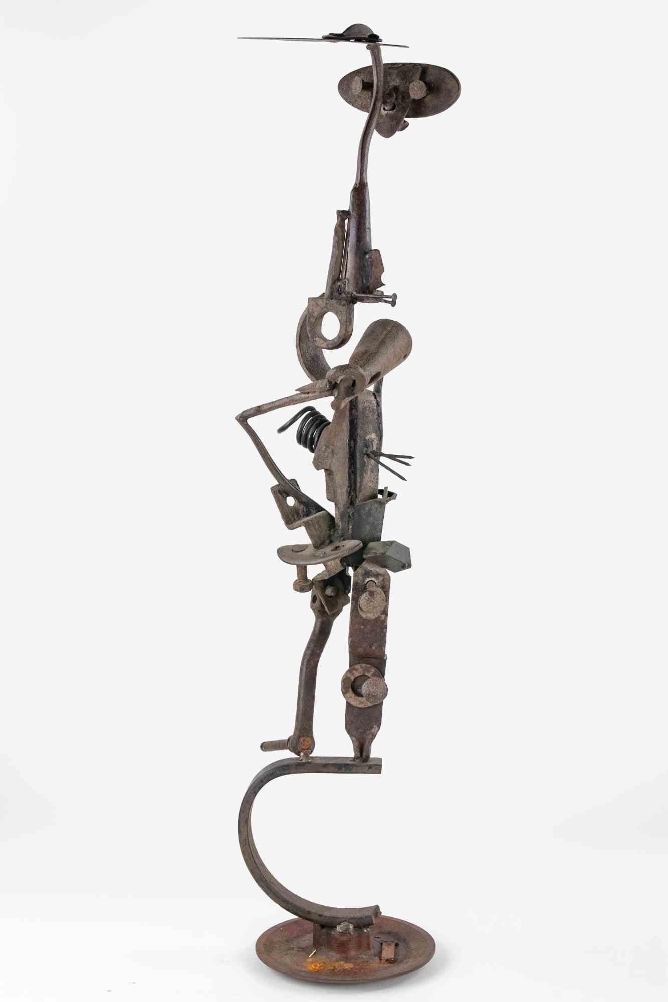 Composition abstraite - Sculpture de Wu De-Chun - 1990 en vente 5