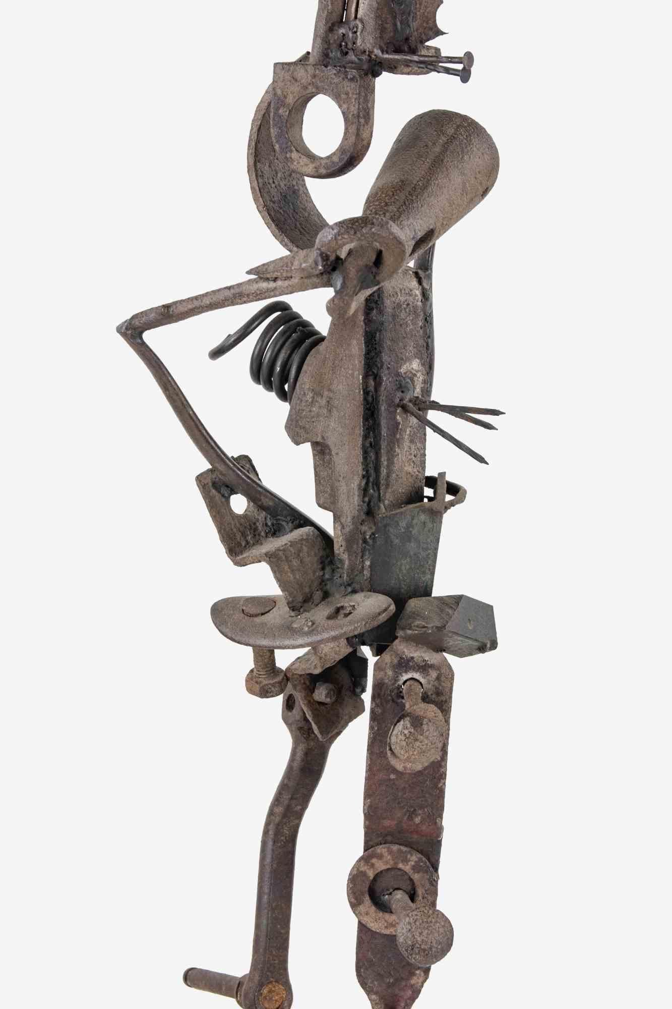 Composition abstraite - Sculpture de Wu De-Chun - 1990 en vente 6