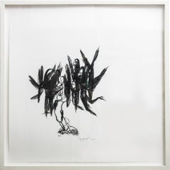 "Willow in a Breeze, " Framed Paper-Cut, 2012