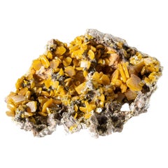 Wulfenite de la mine de Touissit, province de Jerada, orientale, Maroc