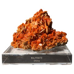 Wulfenite Mineral Crystal from China (1.33 lbs)