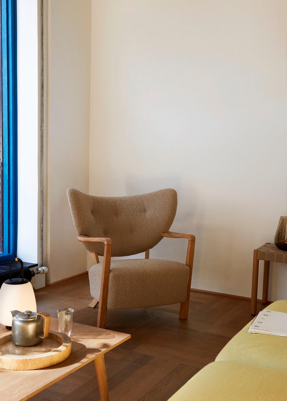 Wulff ATD2 Loungesessel aus Karakorum 003 und geölter Eiche für & Tradition (21. Jahrhundert und zeitgenössisch) im Angebot