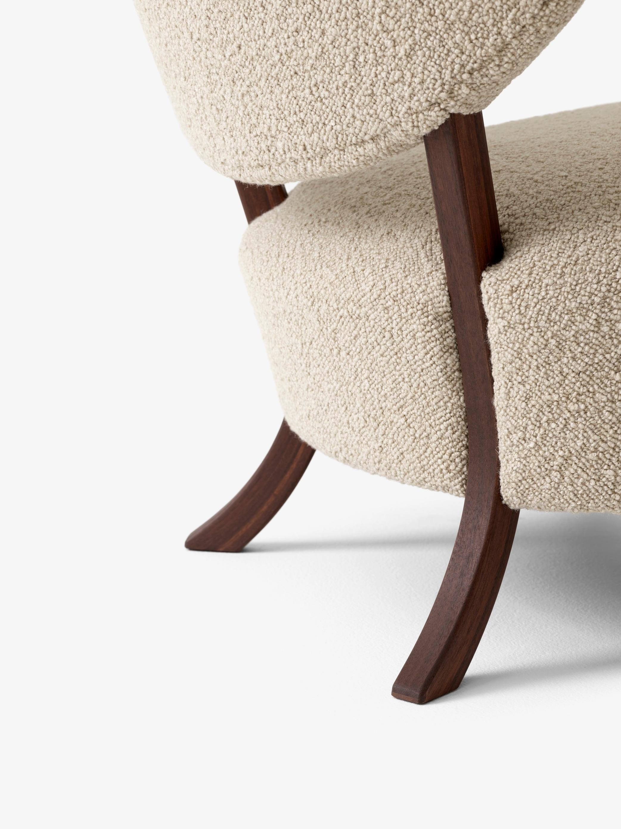 Wulff ATD2 Loungesessel aus Karakorum 003 und geöltem Nussbaumholz für & Tradition im Zustand „Neu“ im Angebot in Dubai, AE