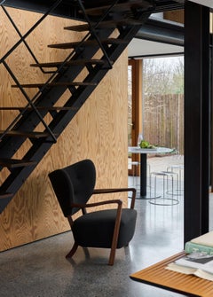 Wulff ATD2 Lounge Chair, Kvadrat - Hallingdal 65/ 0376 & Walnut for &Tradition