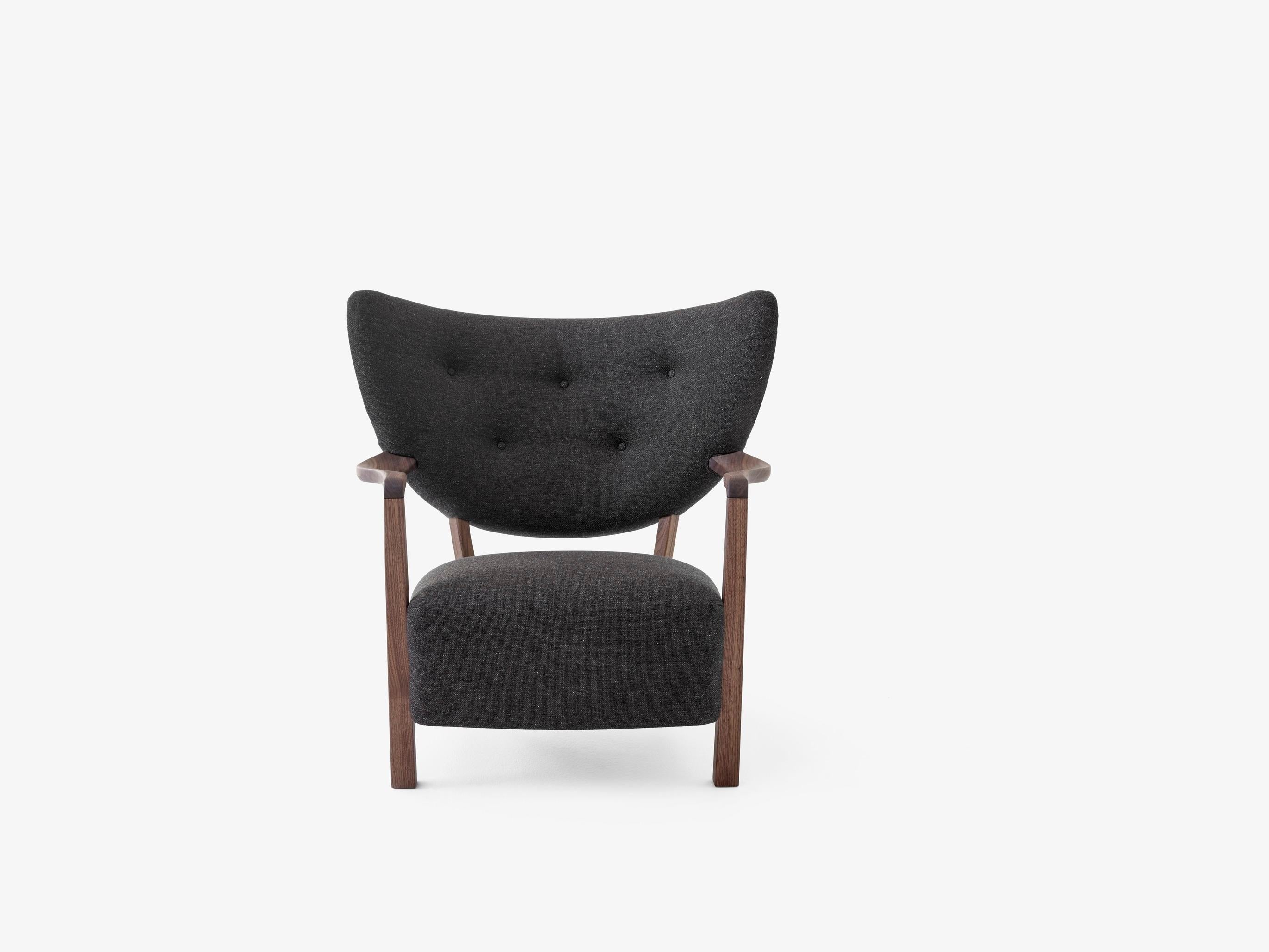 Lituanien Chaise longue ATD2, Kvadrat - Hallingdal 65/ 0376 & Noyer pour &Tradition en vente