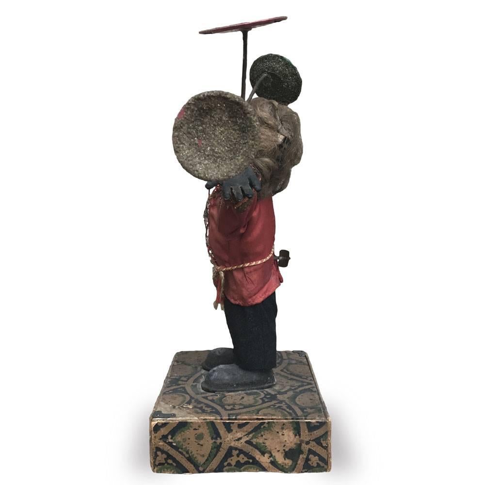 Wunderkammern Mechanical Toy  Automation 1900 circa German Juggling Clown  In Good Condition In Milan, IT