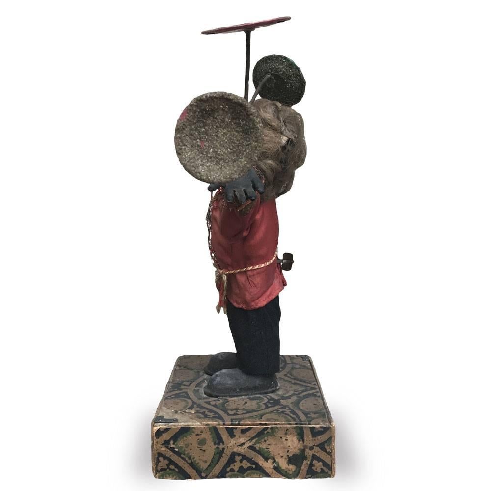 Wunderkammern Mechanical Toy  Automation 1900 circa German Juggling Clown In Good Condition In Milano, MI