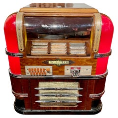 Wurlitzer 61 Countertop Jukebox restauré travaillant 1939 78's