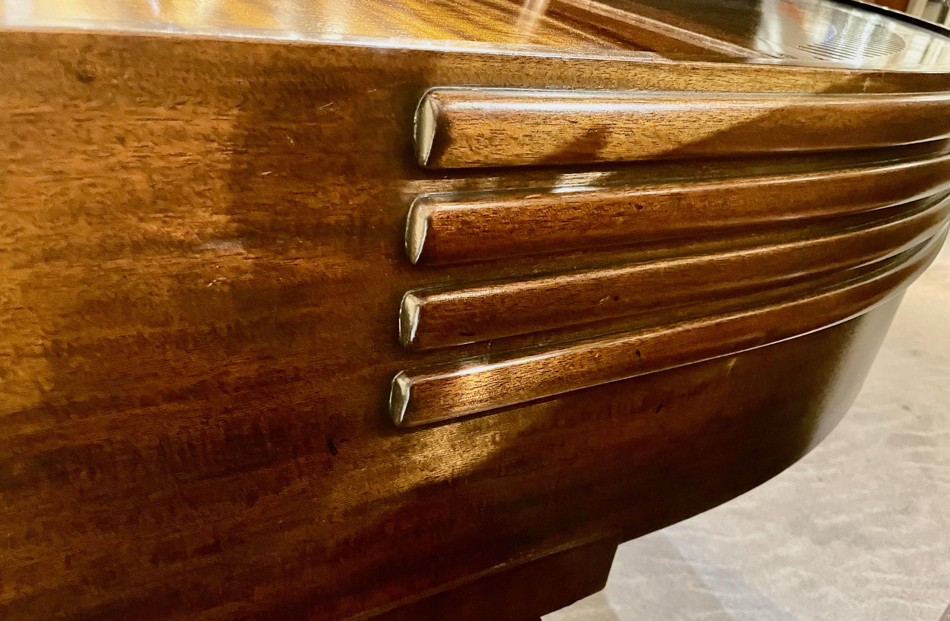 Wurlitzer Butterfly Baby Grand Piano Art Deco Streamline 7