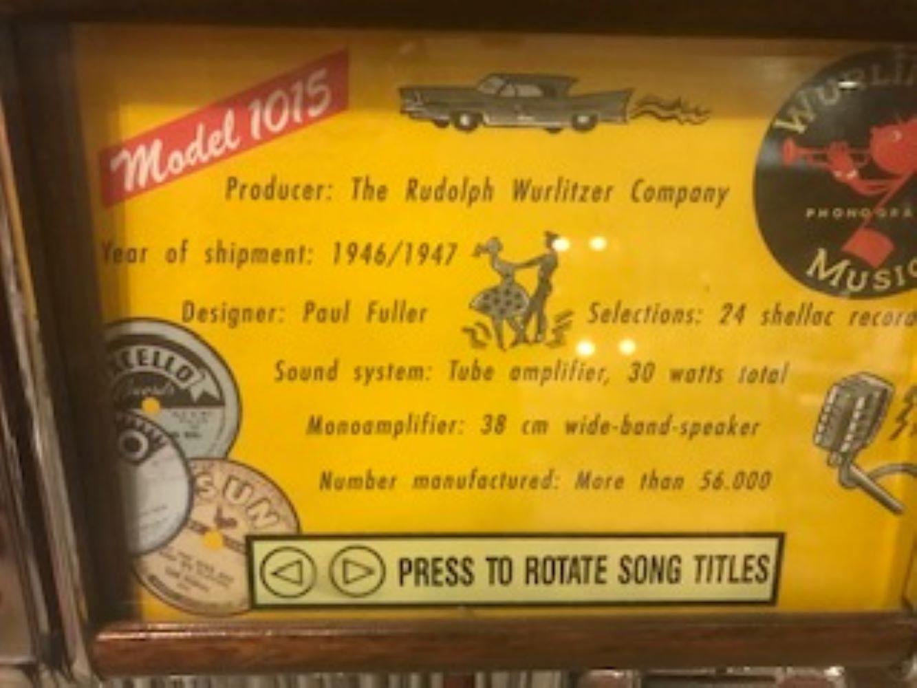Wurlitzer Kuchenschachtel im Angebot 2