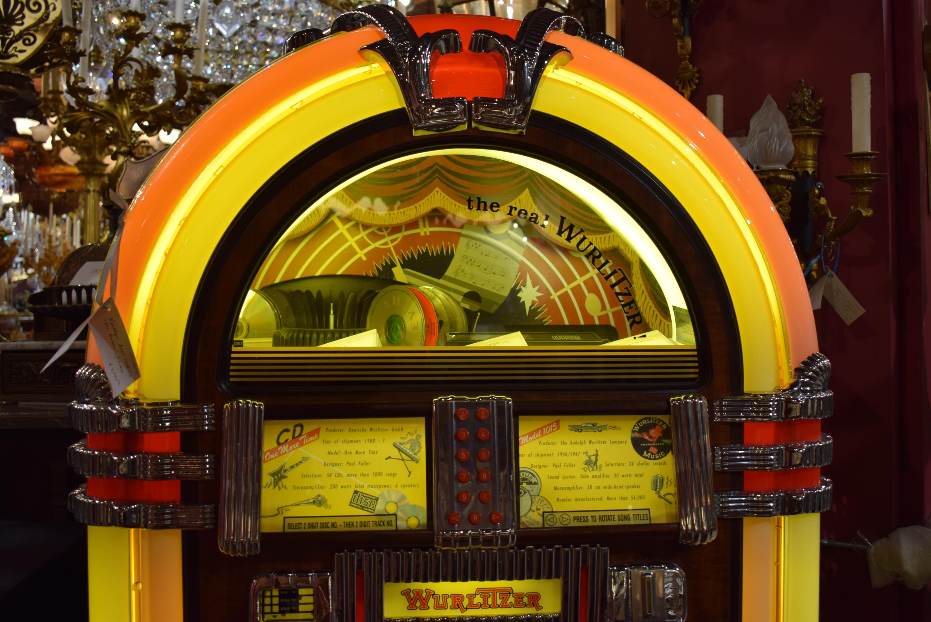 wurlitzer jukebox models