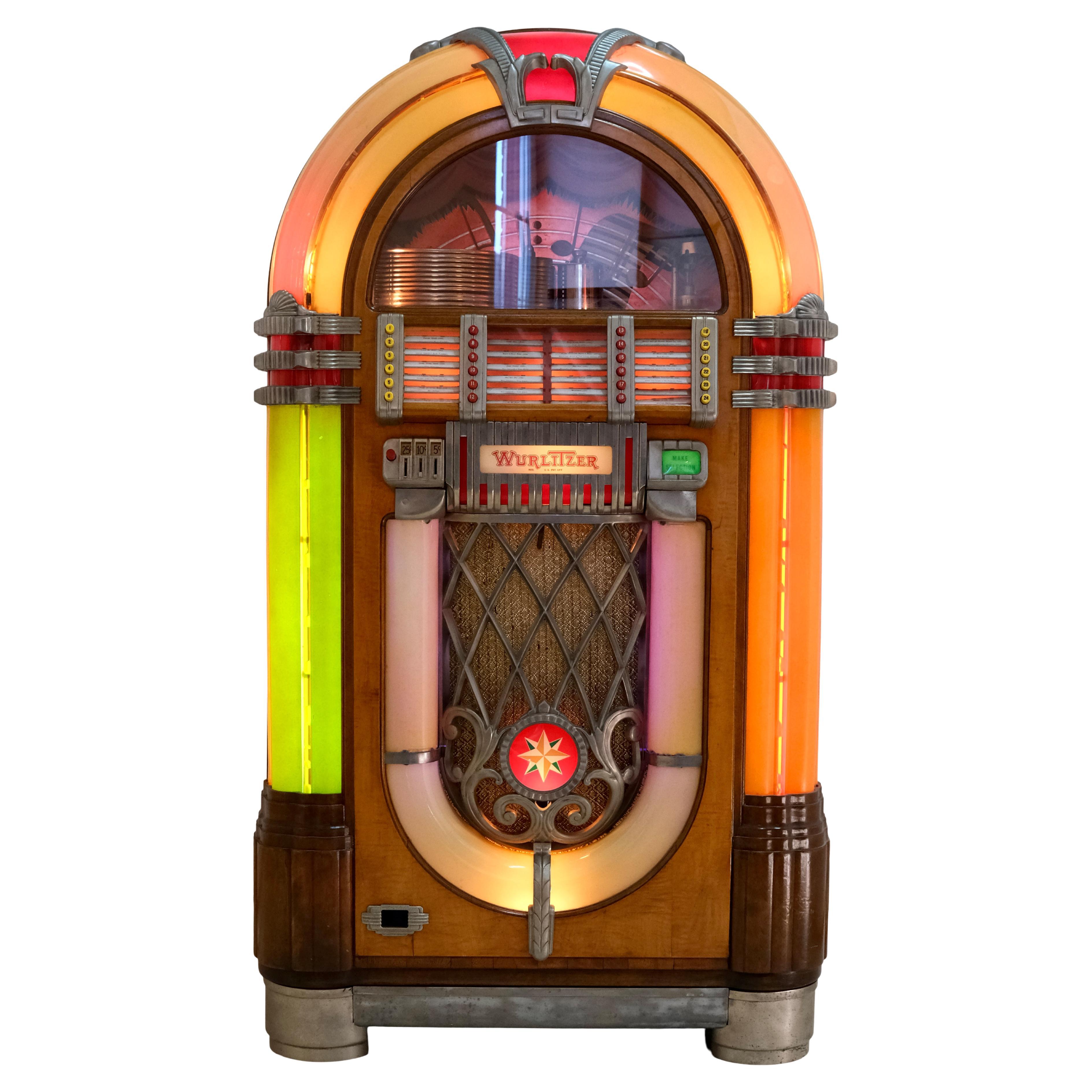 Wurlitzer Jukebox from 1943 Multi Selector Phonograph from the United States