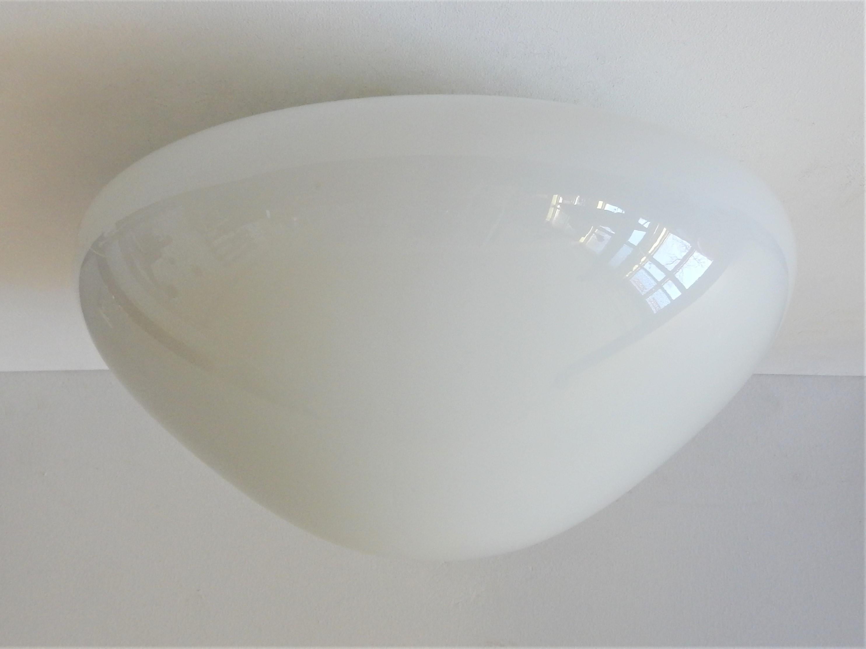 Mid-Century Modern WV 339 Flushmount by Wagenfeld for Lindner, Germany, 1950s-1960s For Sale