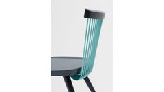 Hayche WW Chair CS6, Stained Oak & Metal Rods, UK, Made to Order