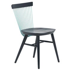 WW Chair CS6, Stained Oak & Metal Rods