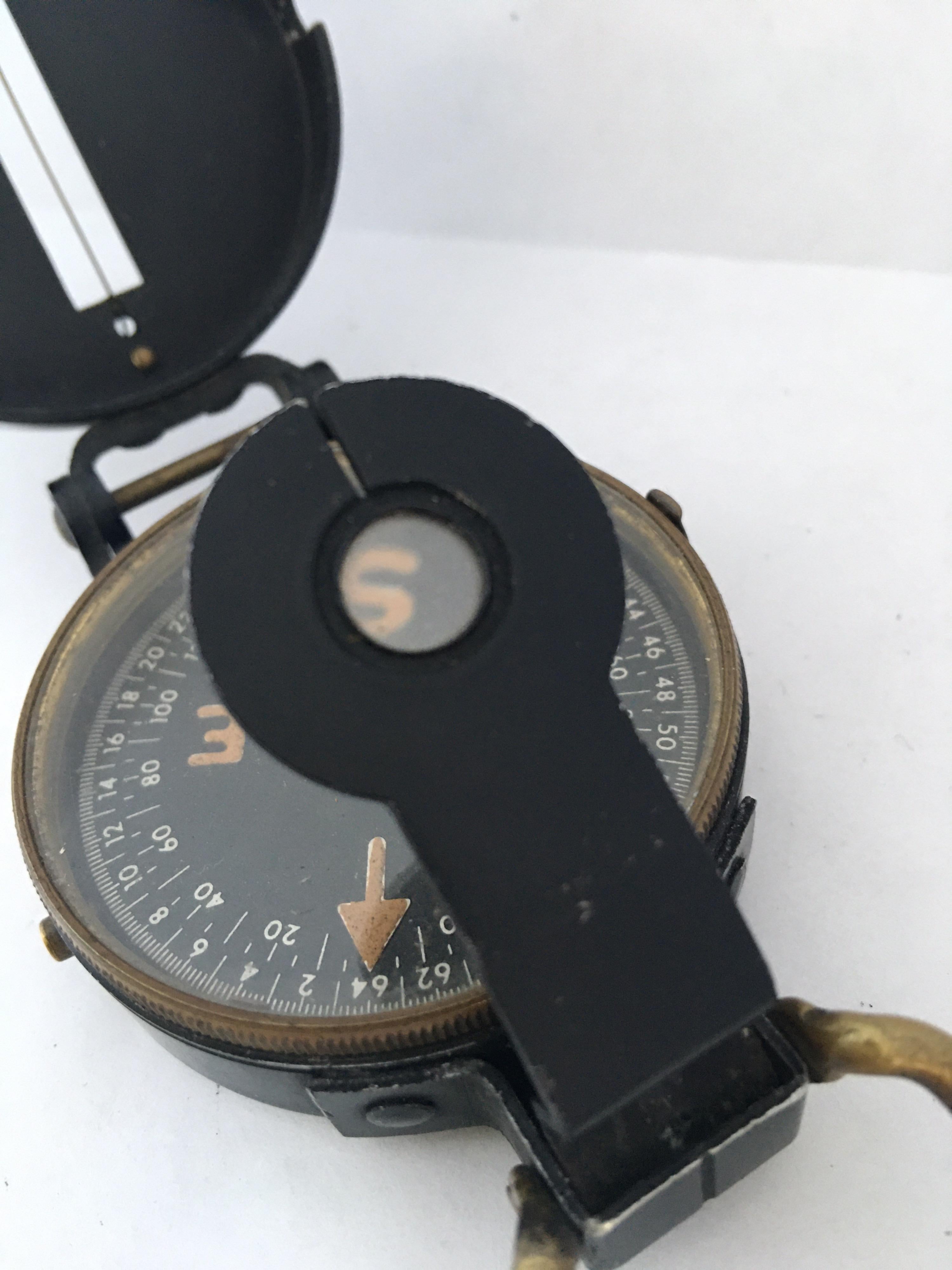 WW II Field Compass Manufactured by W & L..E. Gurley, Troy, NY, USA 5