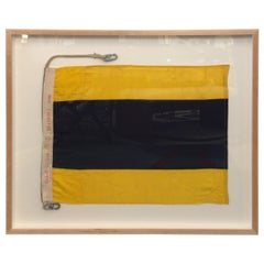 Vintage WWII Nautical Signal Flag