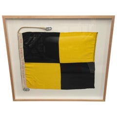 Vintage WWII Nautical Signal Flag