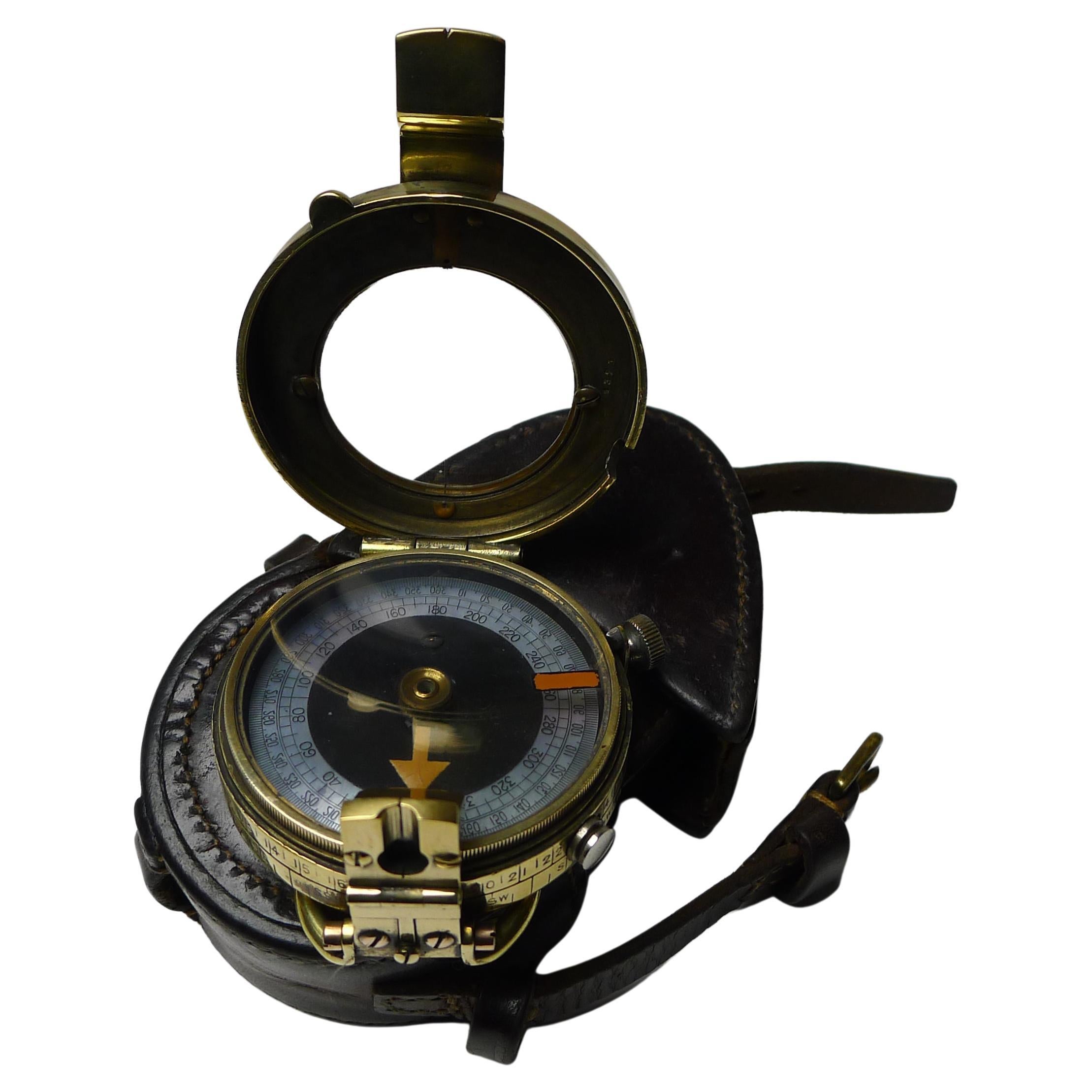 WW1 1915 British Army Officer
s Compass - Verner
s Patent MK VII by E. Koehn
