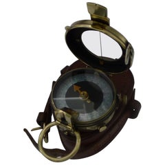 WW1 1917 British Army Officer's Compass, Verner's Patent MK VIII by French Ltd