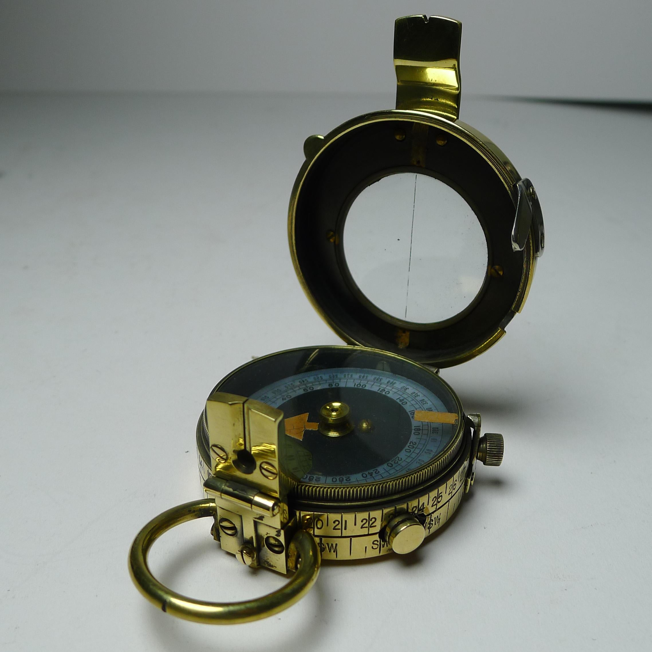 Boussole d'officier de l'armée britannique WW1 1917 - Verner's Patent MK VIII 4