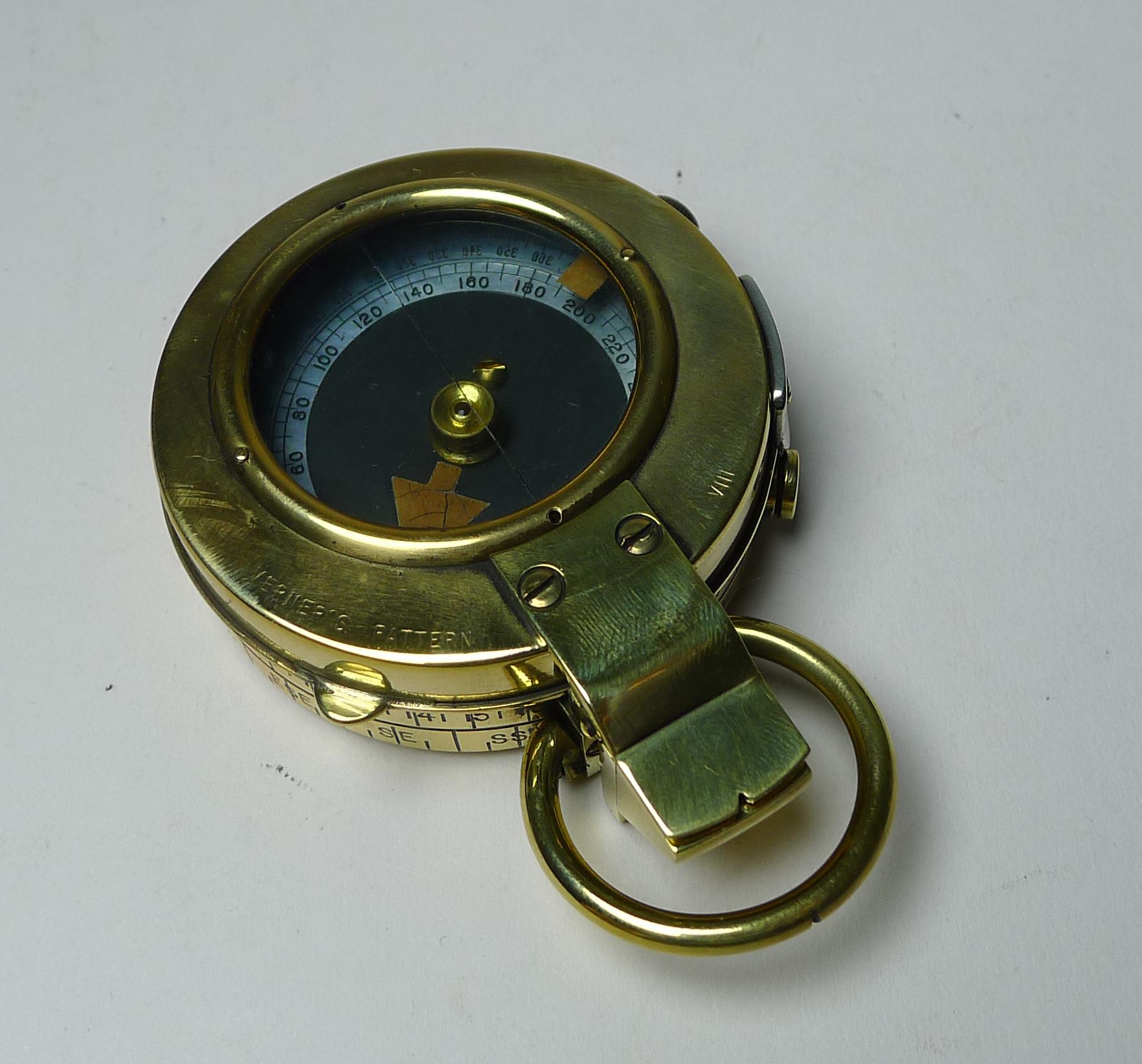 Boussole d'officier de l'armée britannique WW1 1917 - Verner's Patent MK VIII 2