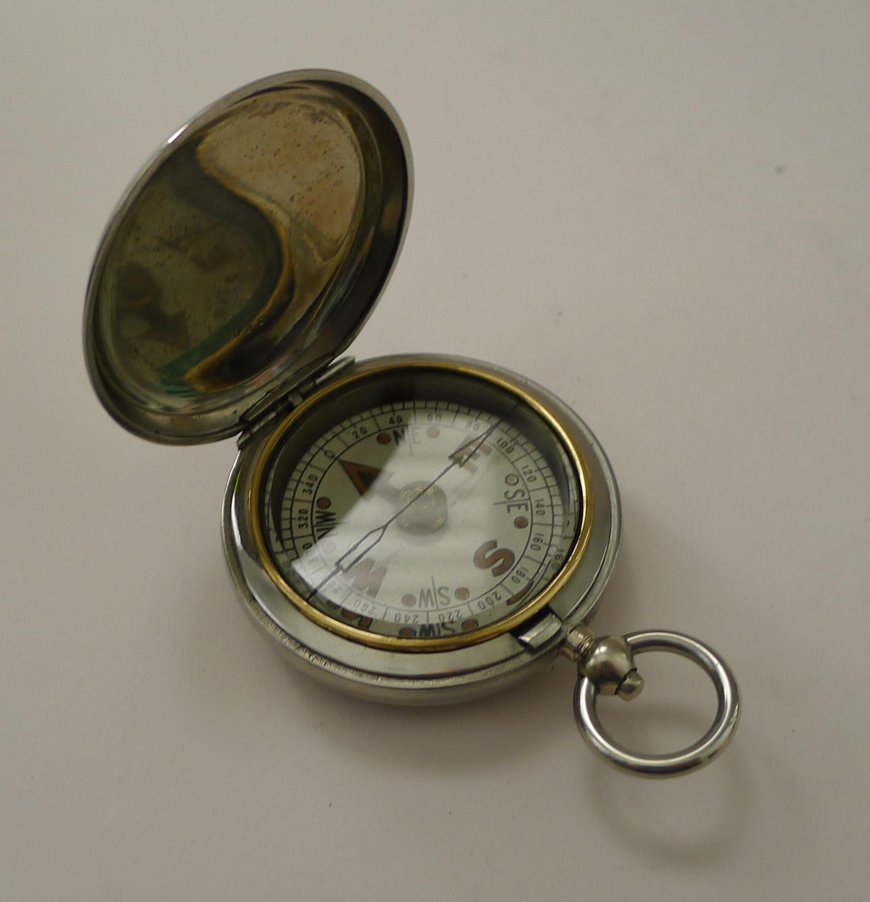 WW1 British Officers Military Pocket Compass by F.Darton & Co - 1917 For Sale 3